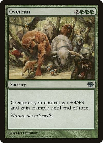 Overrun Duel Decks: Garruk vs. Liliana Magic card