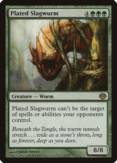 Plated Slagwurm Duel Decks: Garruk vs. Liliana Magic card