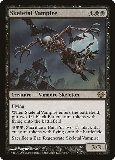 Skeletal Vampire Duel Decks: Garruk vs. Liliana Magic card