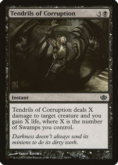Tendrils of Corruption Duel Decks: Garruk vs. Liliana Magic card