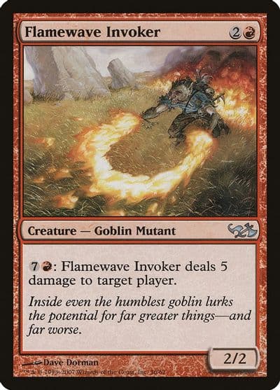 Flamewave Invoker Duel Decks: Elves vs. Goblins Magic card