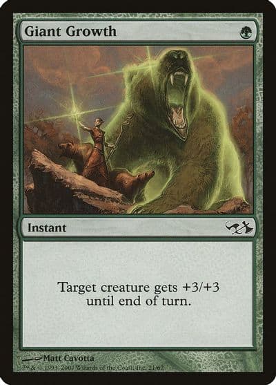 Giant Growth Duel Decks: Elves vs. Goblins Magic card