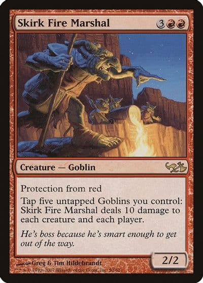 Skirk Fire Marshal Duel Decks: Elves vs. Goblins Magic card