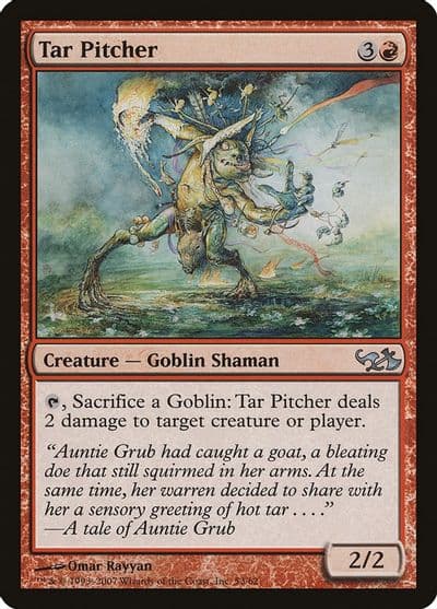 Tar Pitcher Duel Decks: Elves vs. Goblins Magic card
