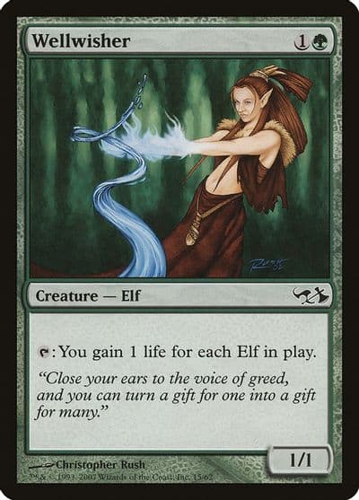 Wellwisher Duel Decks: Elves vs. Goblins Magic card