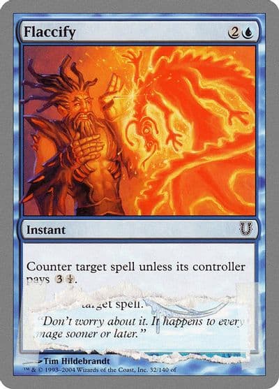 Flaccify Unhinged Magic card