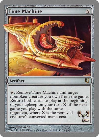 Time Machine Unhinged Magic card