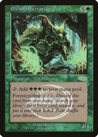Elvish Aberration Arena Promos Magic card