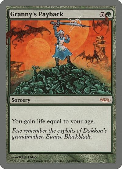 Grannys Payback Arena Promos Magic card