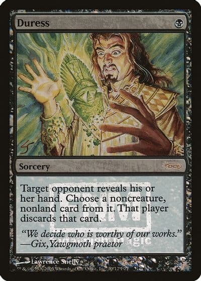 Duress FNM Promos Magic card