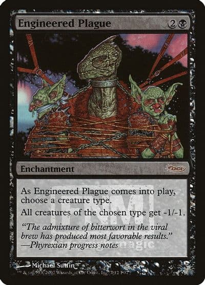 Engineered Plague FNM Promos Magic card
