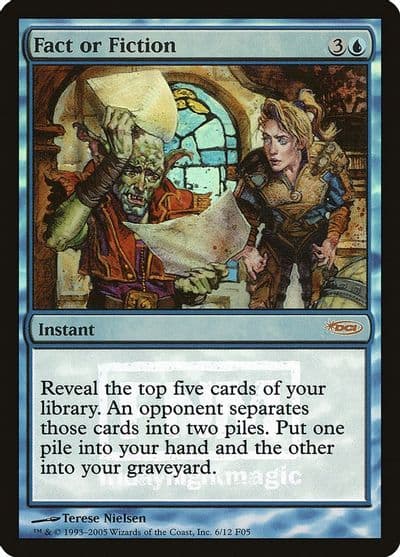 Fact or Fiction FNM Promos Magic card