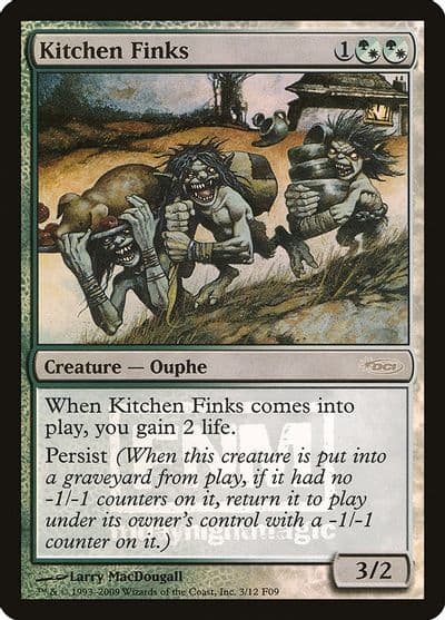 Kitchen Finks FNM Promos Magic card