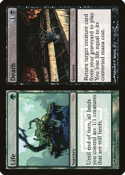Life Death FNM Promos Magic card