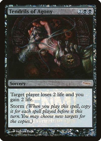 Tendrils of Agony FNM Promos Magic card