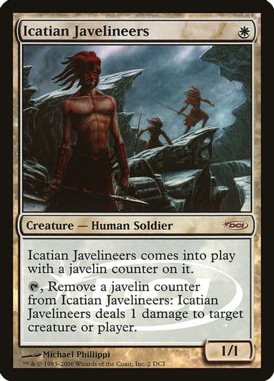Icatian Javelineers WPN & Gateway Promos Magic card