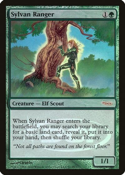 Sylvan Ranger Gateway 51 WPN & Gateway Promos Magic card