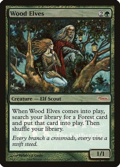 Wood Elves WPN & Gateway Promos Magic card
