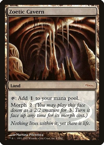 Zoetic Cavern WPN & Gateway Promos Magic card