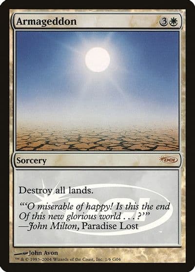 Armageddon Judge Promos Magic card
