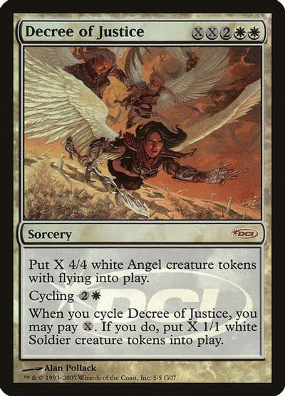Decree of Justice Judge Promos Magic card