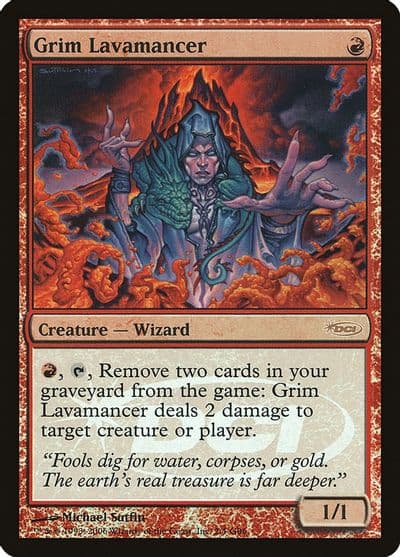 Grim Lavamancer Judge Promos Magic card