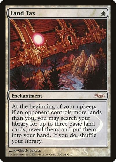 Land Tax Judge Promos Magic card