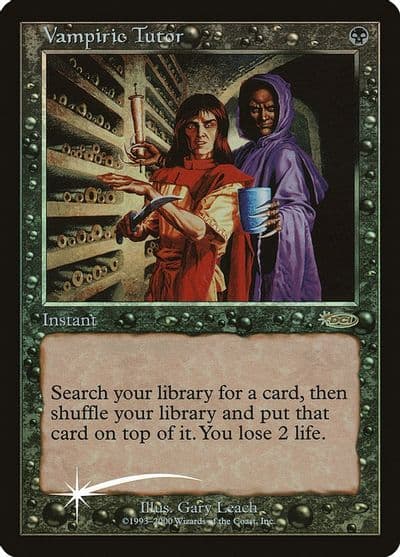 Vampiric Tutor Judge Promos Magic card