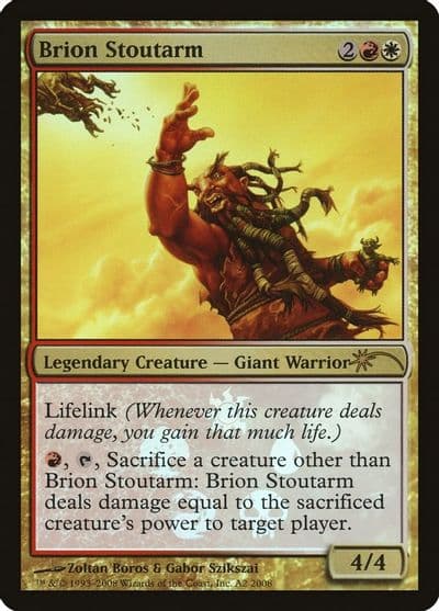 Brion Stoutarm Media Promos Magic card