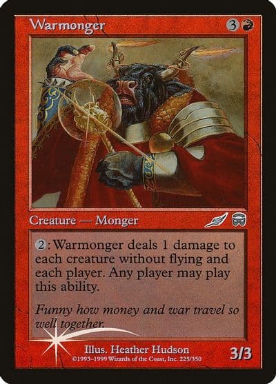 Warmonger Media Promos Magic card