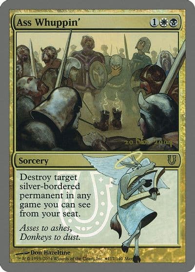 Ass Whuppin Launch Party & Release Event Promos Magic card