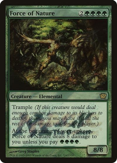 Force of Nature Launch Party & Release Event Promos Magic card
