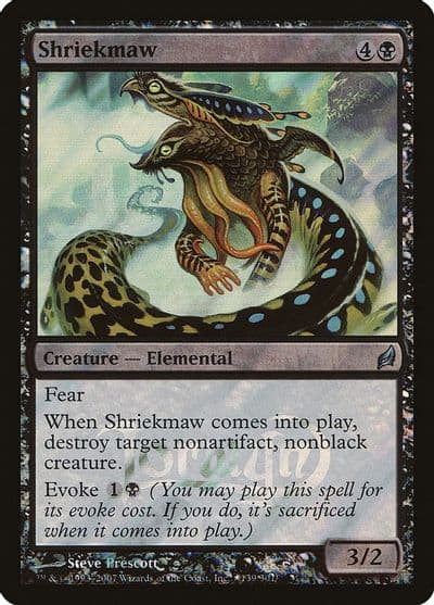 Shriekmaw Launch Party & Release Event Promos Magic card