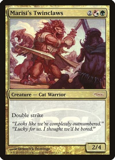 Marisis Twinclaws WPN & Gateway Promos Magic card