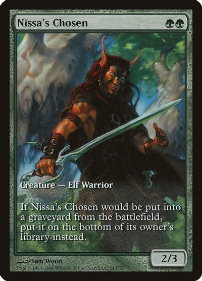 Nissas Chosen Game Day & Store Championship Promos Magic card