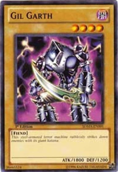 Gil Garth Structure Deck: Marik Yu-Gi-Oh! card