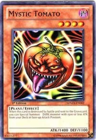 Mystic Tomato Structure Deck: Marik Yu-Gi-Oh! card