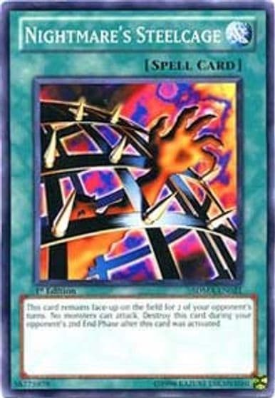 Nightmares Steelcage Structure Deck: Marik Yu-Gi-Oh! card