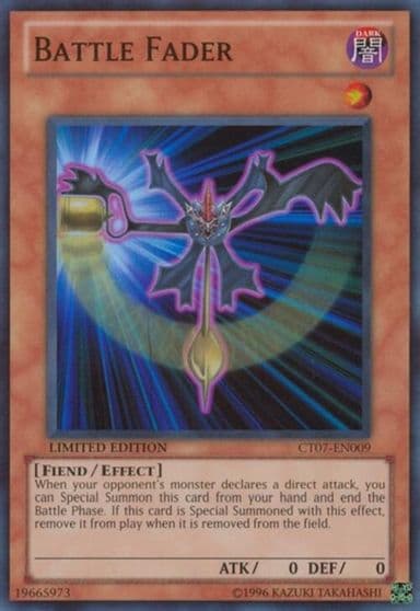 Battle Fader 2010 Collectors Tins Yu-Gi-Oh! card