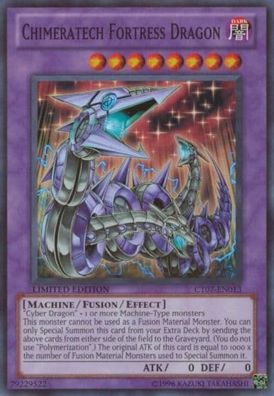 Chimeratech Fortress Dragon 2010 Collectors Tins Yu-Gi-Oh! card
