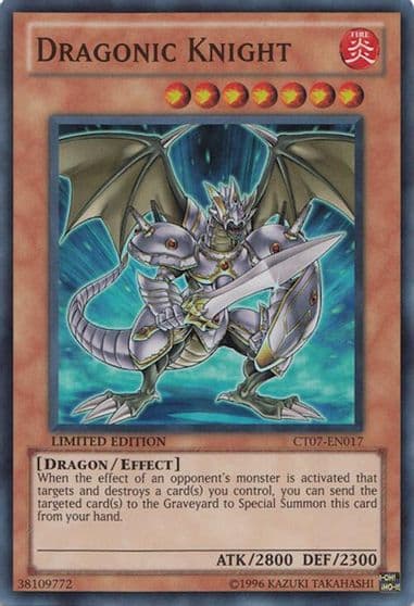 Dragonic Knight 2010 Collectors Tins Yu-Gi-Oh! card