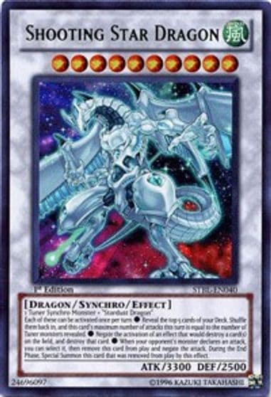 Shooting Star Dragon Starstrike Blast Yu-Gi-Oh! card