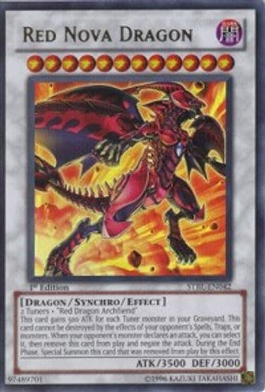 Red Nova Dragon Starstrike Blast Yu-Gi-Oh! card