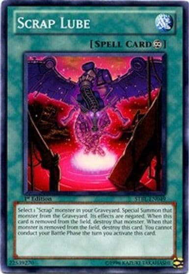 Scrap Lube Starstrike Blast Yu-Gi-Oh! card