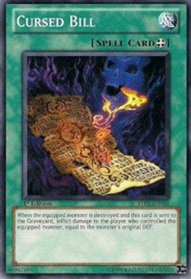 Cursed Bill Starstrike Blast Yu-Gi-Oh! card
