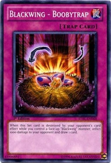 Blackwing Boobytrap Starstrike Blast Yu-Gi-Oh! card