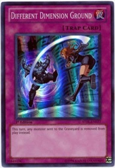 Different Dimension Ground Starstrike Blast Yu-Gi-Oh! card
