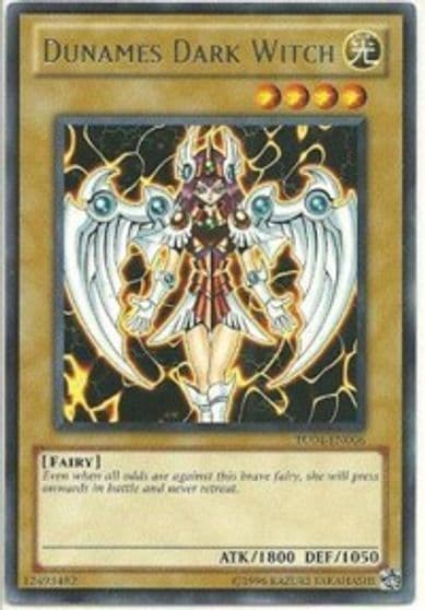 Dunames Dark Witch Turbo Pack: Booster Four Yu-Gi-Oh! card