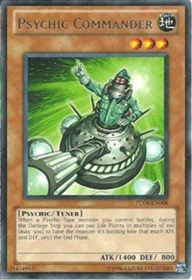 Psychic Commander Turbo Pack: Booster Four Yu-Gi-Oh! card