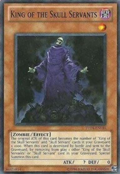 King of the Skull Servants Turbo Pack: Booster Four Yu-Gi-Oh! card